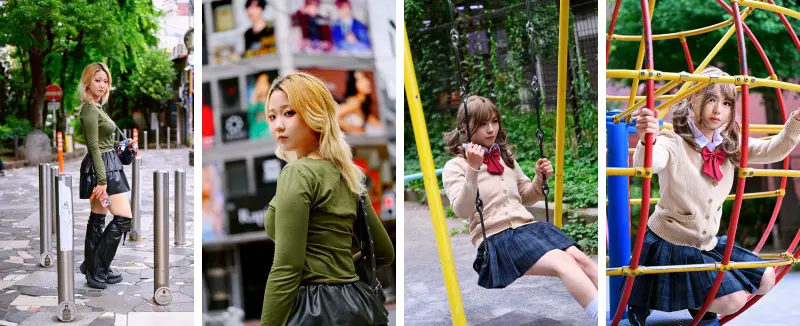 プロカメラマン松岡による外出ポートレート